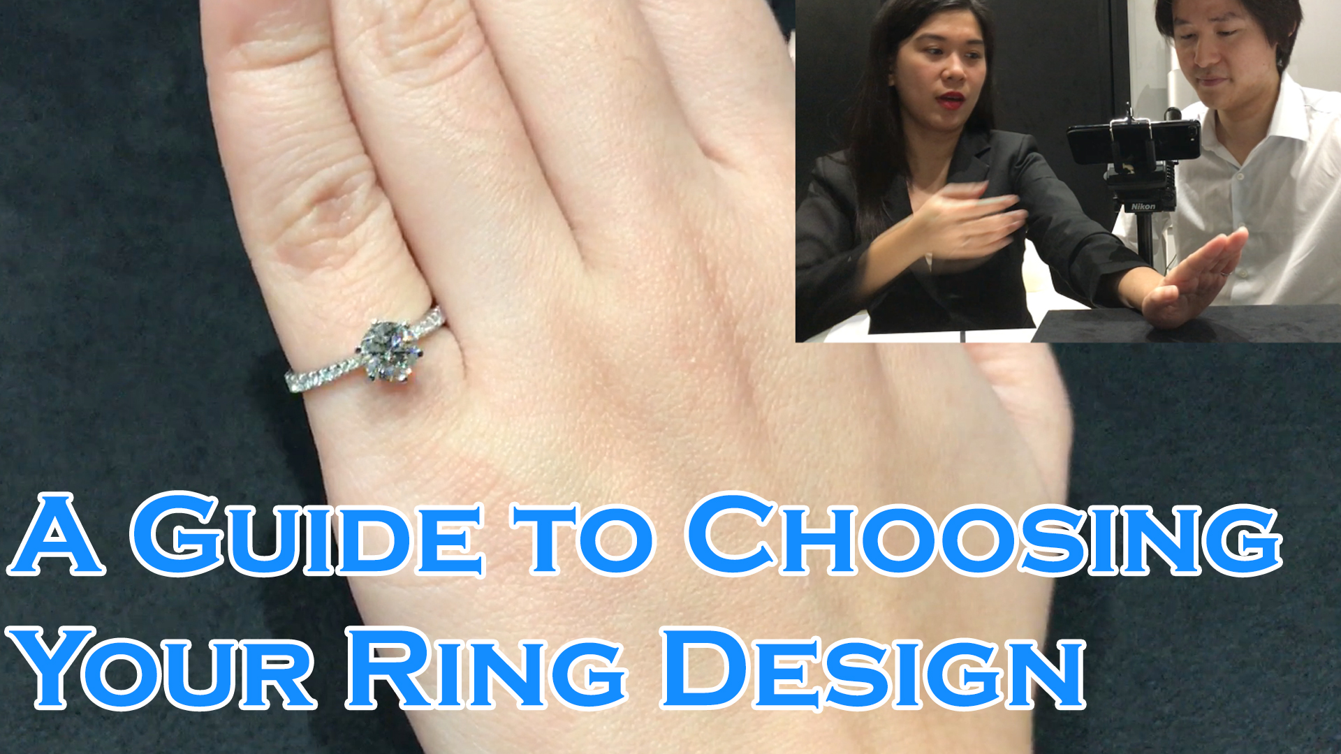 A Guide to Choosing your Diamond Engagement Ring Design |Classic Solitaire, Pave, 4 or 6 Prongs| 
